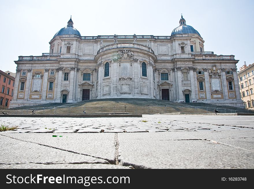 Church santa maria maggiore in rome