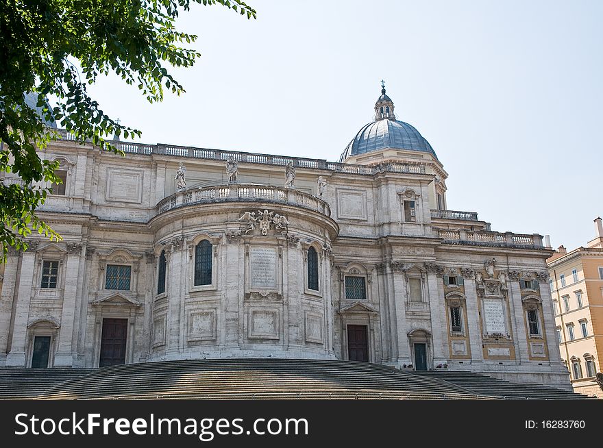 Church santa maria maggiore in rome