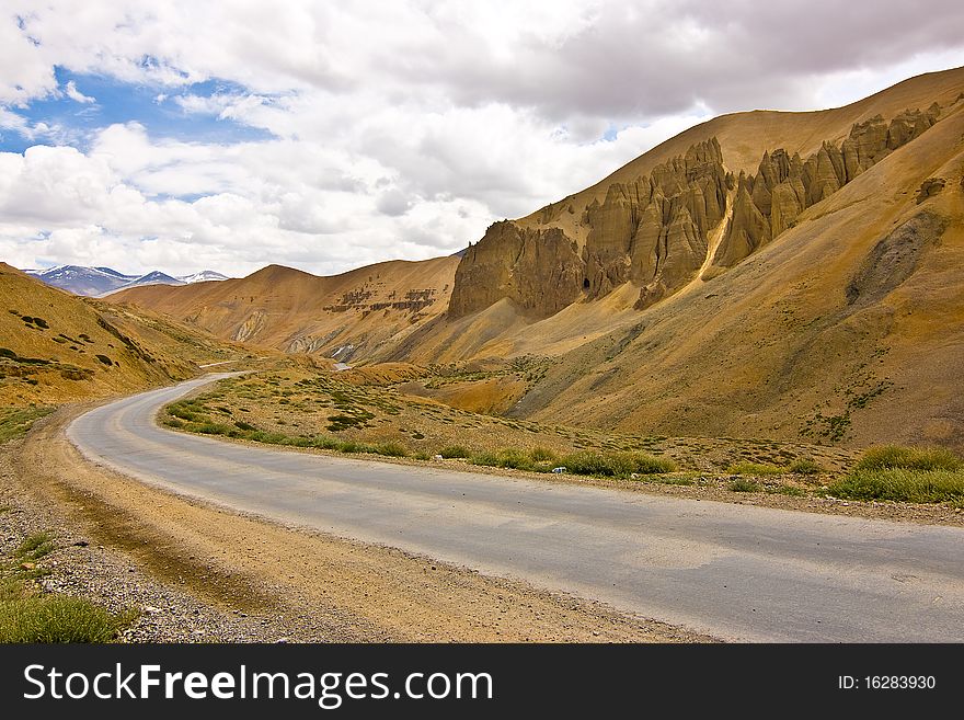 Naturally-made stone pillar in india. Naturally-made stone pillar in india