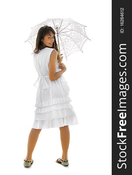 A Girl With Umbrella