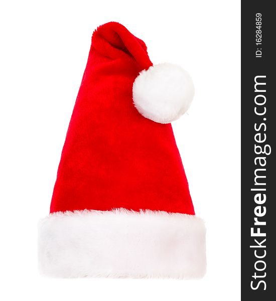 Santa hat Isolated over white background