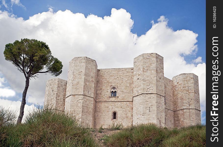 Castle Monte in Italy (Puglia). Castle Monte in Italy (Puglia)