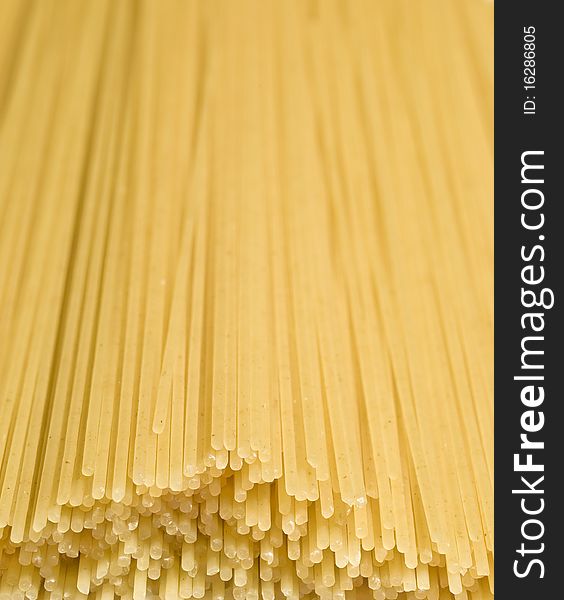 Close-up italian raw spaghetti picture. Close-up italian raw spaghetti picture