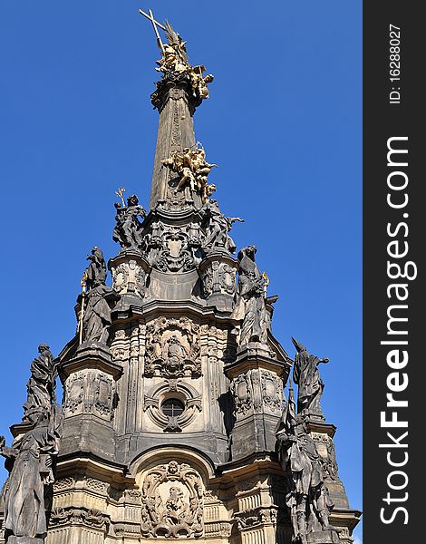 Holy Trinity Column In Olomouc
