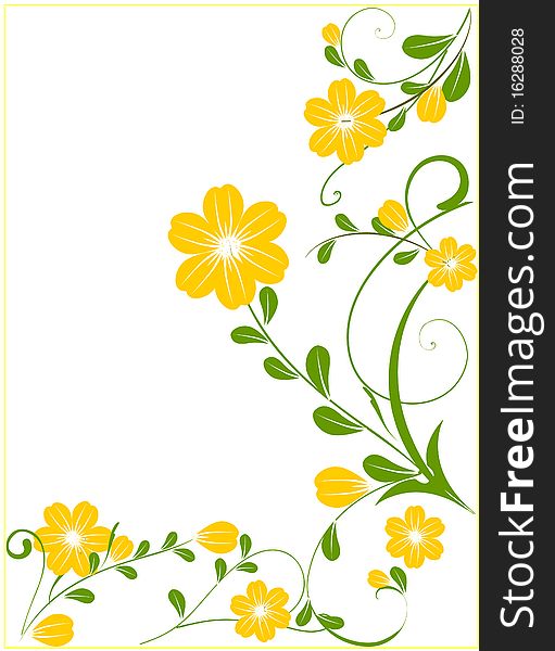 Floral abstract background,illustration well for your design. Floral abstract background,illustration well for your design