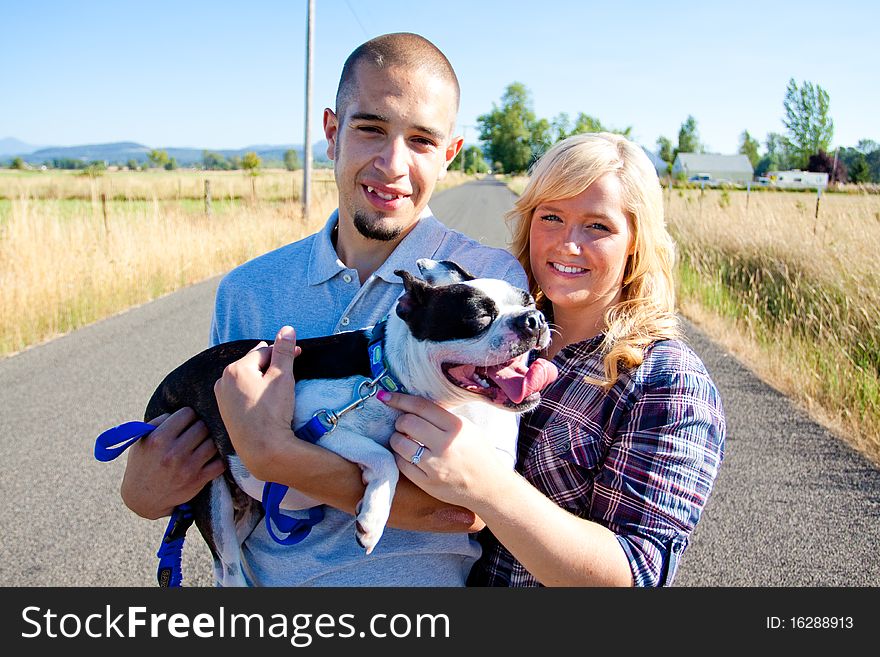 Young Engaged Couple