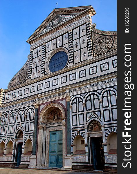 Cathedral in Florence. Historical Building. Cathedral in Florence. Historical Building