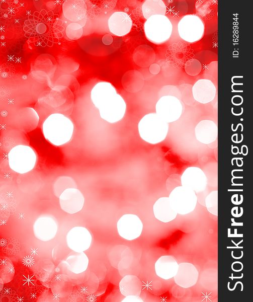 Abstract blur background with snow flakes. Abstract blur background with snow flakes