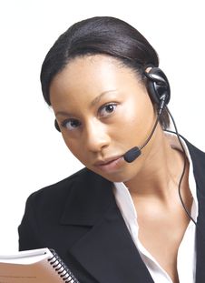 African American Business Woman Royalty Free Stock Photography African American Business Woman Royalty Free Stock Photography