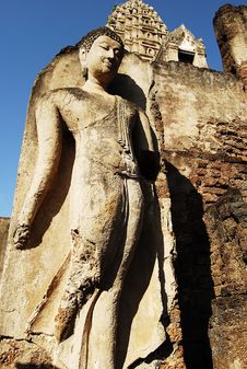 Ancient Buddha Stone Statue In Thailand Stock Photos Ancient Buddha Stone Statue In Thailand Stock Photos