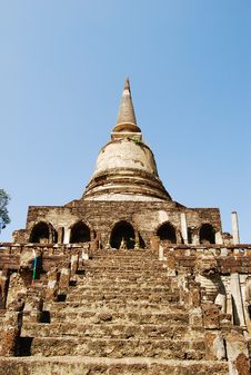 Ancient Buddha Pagoda In Thai Ancient Temple Stock Photos Ancient Buddha Pagoda In Thai Ancient Temple Stock Photos