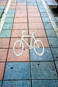 Bicycle Way Stock Image Bicycle Way Stock Image