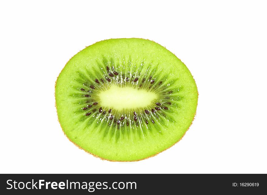 Kiwi Fruits scliced in Half / Cut Open ready to eat