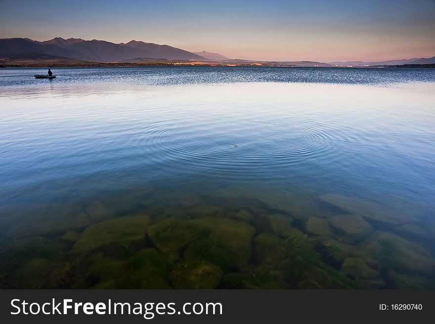 Fishing In Evening