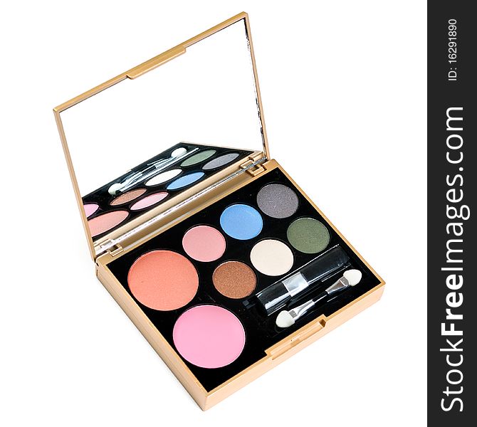 Eyeshadows Set With Brush