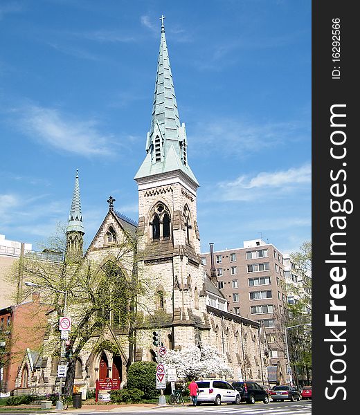 Church of the Ascension and Saint Agnes in Washington DC, USA. Church of the Ascension and Saint Agnes in Washington DC, USA