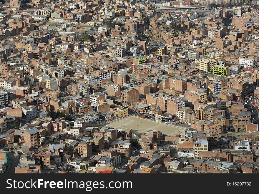View of La Paz from Mirador