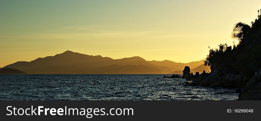 As the sun goes down... it leaves with a golden burst of radiant light that tries to embrace the whole island. As the sun goes down... it leaves with a golden burst of radiant light that tries to embrace the whole island...