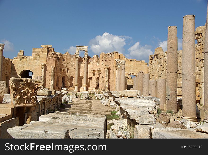 Roman Basilica, Libya