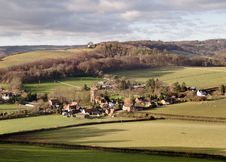 Village In England Royalty Free Stock Image Village In England Royalty Free Stock Image