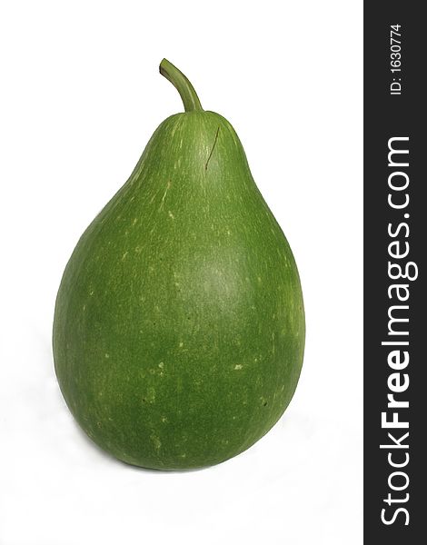 Green  big  vegetable   with white  pulp