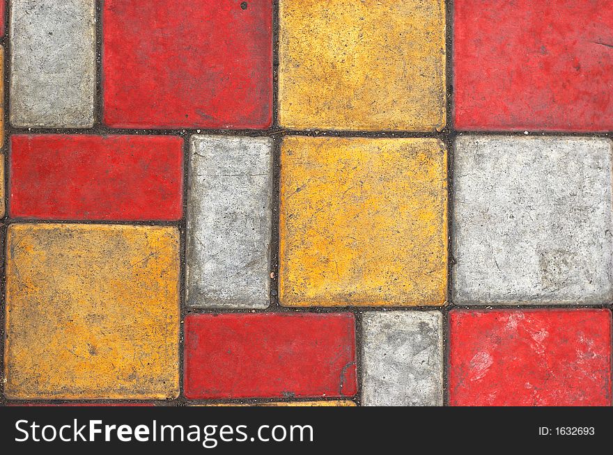 Colored Paving Slab Texture 2