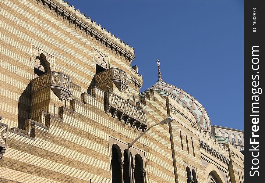 Theater with Islamic Arabian Architecture, Atlanta. Theater with Islamic Arabian Architecture, Atlanta