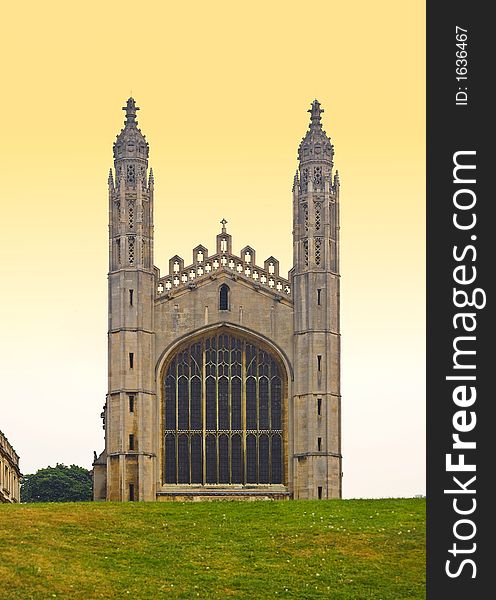 Photo of Kings College, Cambridge, England