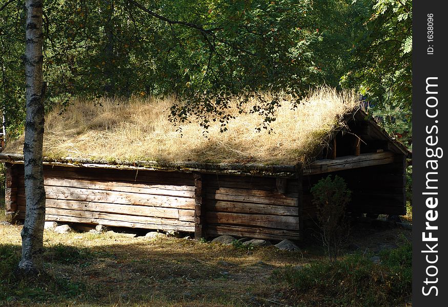 The shed used for storage of forages the last centuries