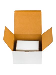 Cardboard Boxes Stock Image