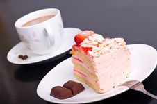 Strawberry Cake Stock Image Strawberry Cake Stock Image