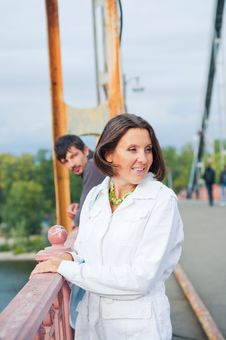 The Autumn Walk Royalty Free Stock Photos The Autumn Walk Royalty Free Stock Photos