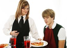 Free Pizza Restaurant Royalty Free Stock Image - 16309716