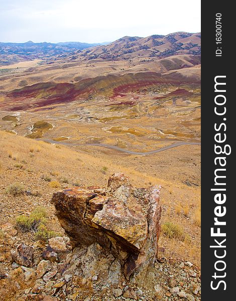 The Painted Hills National Monument has vibrant red hills in Eastern Oregon with fossil beds and historic significance.