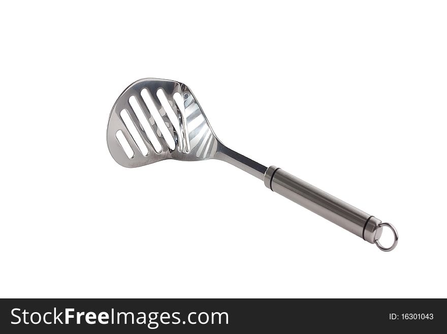 Stainless steel potato masher, isolated on white. Stainless steel potato masher, isolated on white.