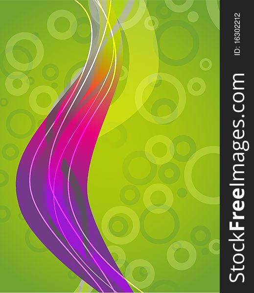 Colorful rings on white. Vector abstract background. Colorful rings on white. Vector abstract background