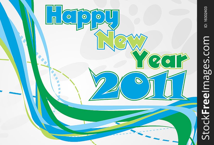 Vector illustration of new year background. Vector illustration of new year background