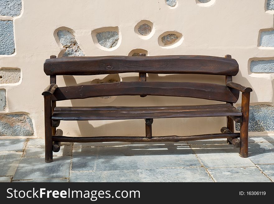 Church seating in ancient Greek monastery . Church seating in ancient Greek monastery .