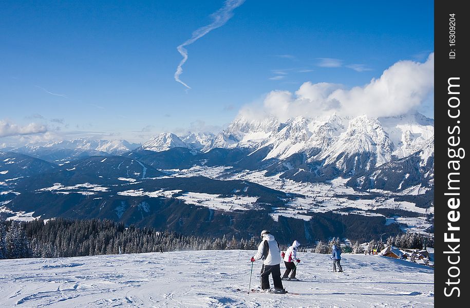 Ski Resort Schladming . Austria