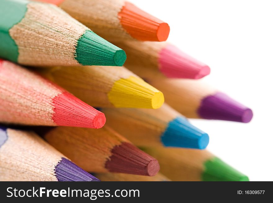 Collection Of Colorful Pencils