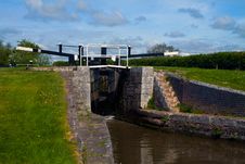 Canal Lock Royalty Free Stock Image Canal Lock Royalty Free Stock Image