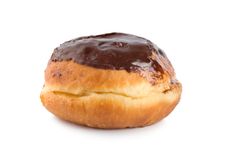 Doughnut With Chocolate Royalty Free Stock Image