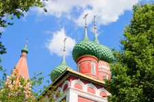 Old Church In Yaroslavl, Russia Royalty Free Stock Images