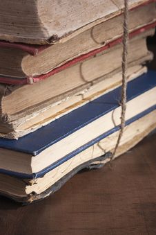 Antiquarian Books Royalty Free Stock Photos