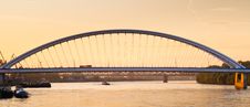 Bridge In Sunrise Stock Images