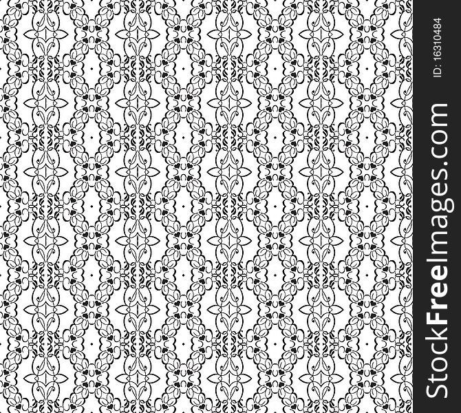 A seamless repeatable pattern featuring folk style hearts and flower motif. A seamless repeatable pattern featuring folk style hearts and flower motif.