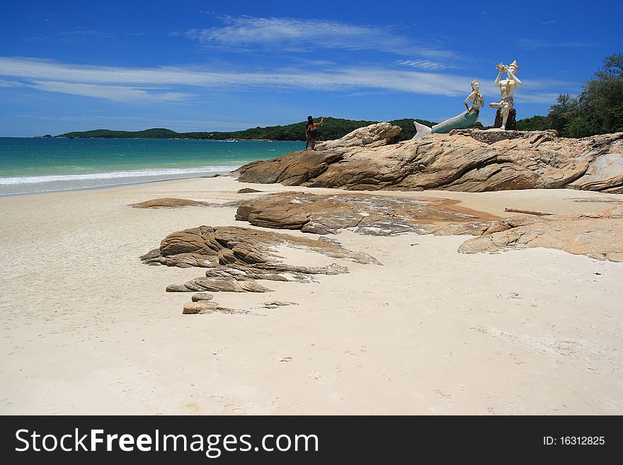 Tropical beaches , Samet island of Thailand.