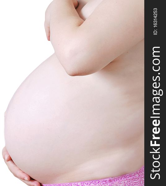 Pregnant women in expecting of baby. Pregnant women in expecting of baby
