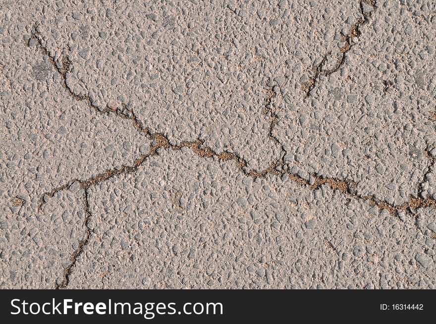 Asphalt road pavement backgroud with crack. Asphalt road pavement backgroud with crack