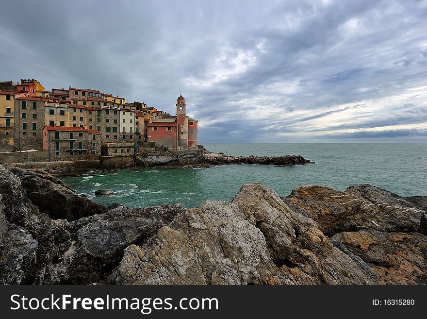 Gulf of Liguria village tellaro